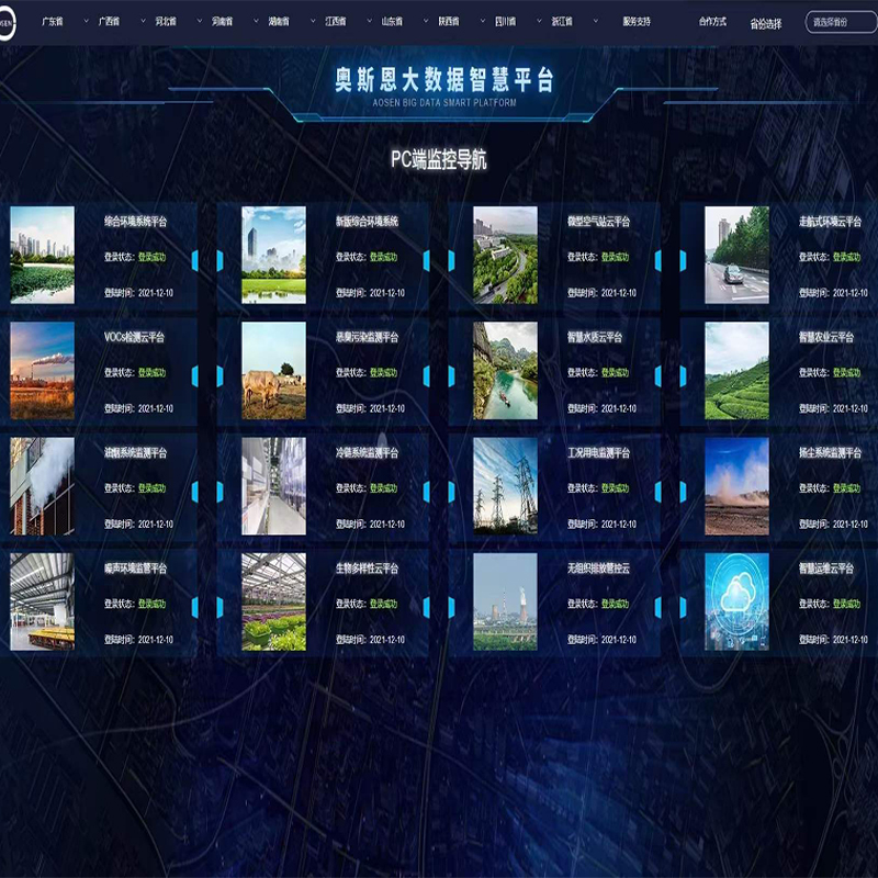 奧斯恩生態(tài)環(huán)境空氣質(zhì)量監(jiān)控系統(tǒng)平臺(tái) 城市大氣污染信息化監(jiān)測(cè)管控